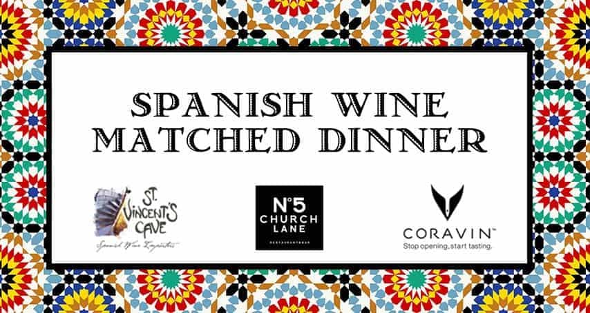 Spanish Wine Matched Dinner at No5